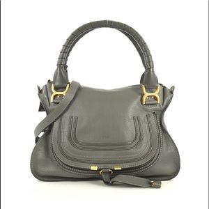 CHLOE - Marcie Satchel Leather Medium